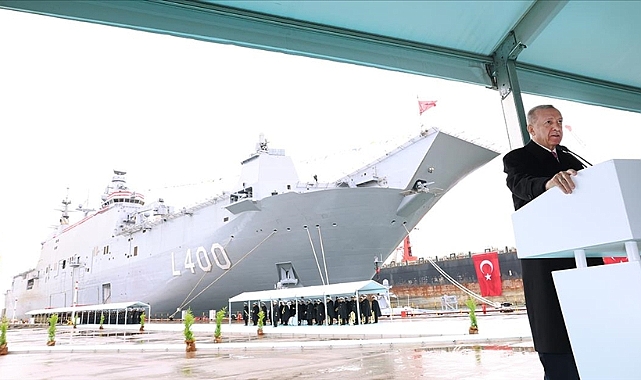 TCG Anadolu göreve başladı