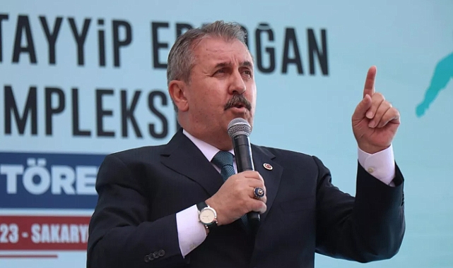 BBP Genel Başkanı Destici: Demokrasiyi şantajcılara, milleti anket kalpazanlarına teslim etmeyeceğiz