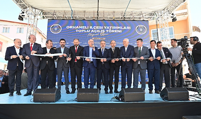 Büyükşehir'den Orhaneli’ne hizmet yağmuru