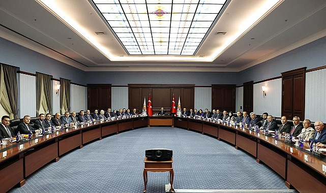 Cumhurbaşkanı Erdoğan, AK Parti Ankara İl Teşkilatıyla buluştu