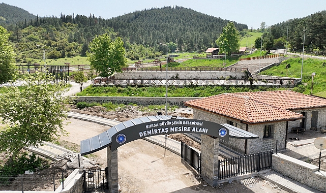 Demirtaş mesire alanı yaza hazırlanıyor