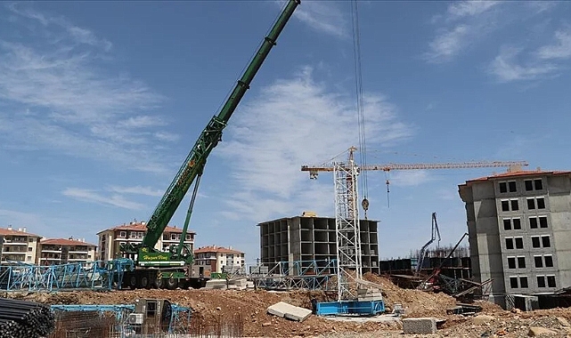 Gaziantep'teki deprem konutları hızla yükseliyor