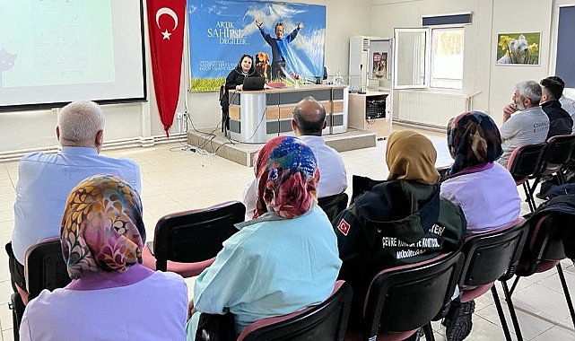 Osmangazi'nin barınak personeline mesleki eğitim