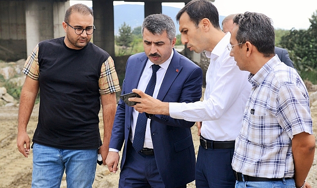 Samanlı’da taşkın riski tarihe karışıyor
