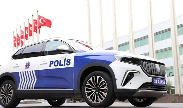 Togg marka ilk polis aracı hizmete girdi