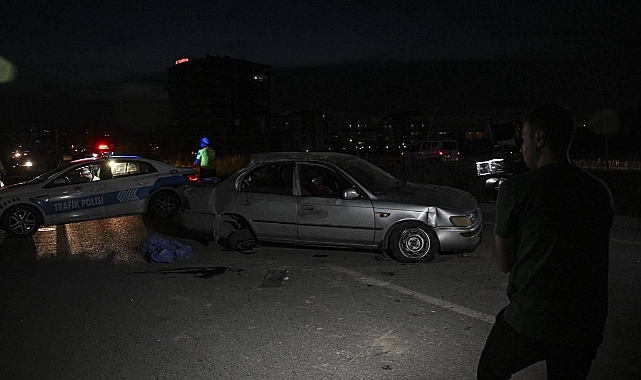 Ankara'da otomobil devrildi: 1 ölü, 1 yaralı