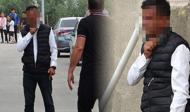 Antalya'da korku dolu anlar! Bıçağı boğazına dayadı, kimseyi yanına yaklaştırmadı