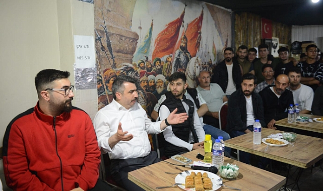 Başkan Yılmaz gençlerle buluştu