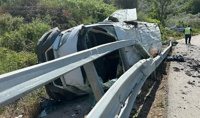 Bursa'da korkutan kaza!