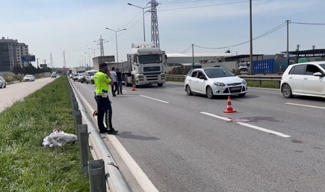 Bursa'da otomobilin çarptığı yaya hayatını kaybetti
