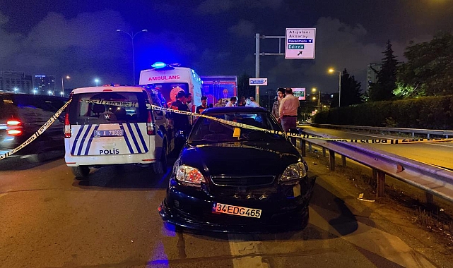 Esenler’de otomobil motosiklete çarptı: 1 ölü