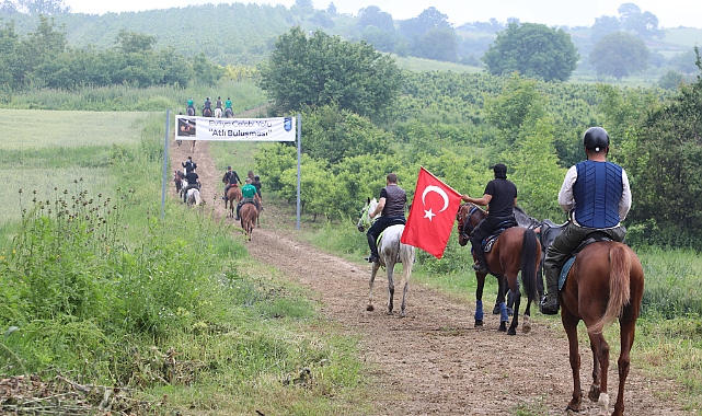 Evliya Çelebi Yolu 350 yıl sonra atlarla yeniden keşfedildi