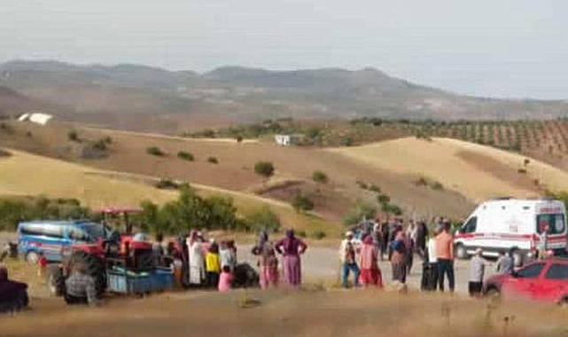 Gaziantep'te traktörün şarampole devrilmesi sonucu 3 kişi hayatını kaybetti