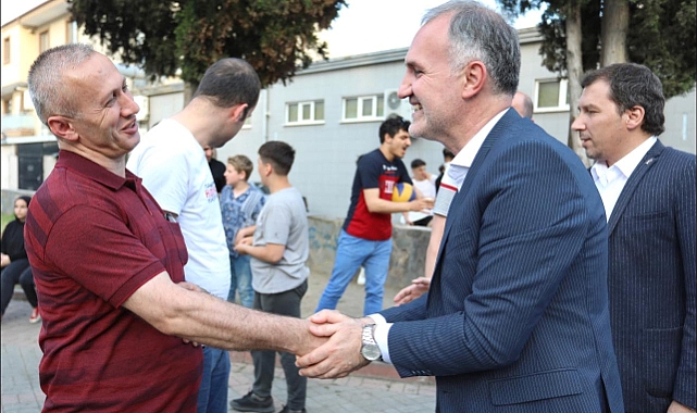 İnegöl'de mahalle buluşmaları Süleymaniye’den başladı