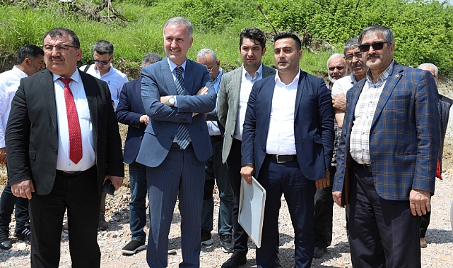 İnegöl Yeniceköy’de 1 yılda 14 km yol açıldı