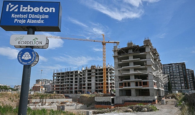 İzmir Büyükşehir Belediyesinin konut projesinde 'imalat hatası'