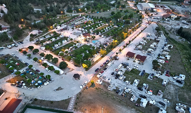 Karavan tutkunları Harmancık'ta buluştu