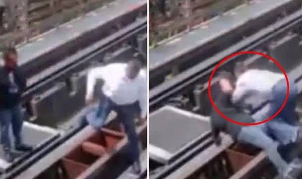 Meksika'da metro raylarına düşen görevli elektrik akımına kapılarak öldü