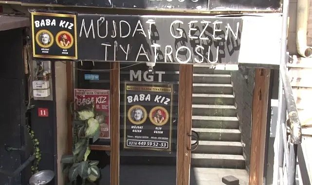 Müjdat Gezen'in tiyatro binası, 65 milyon liraya satılığa çıkarıldı