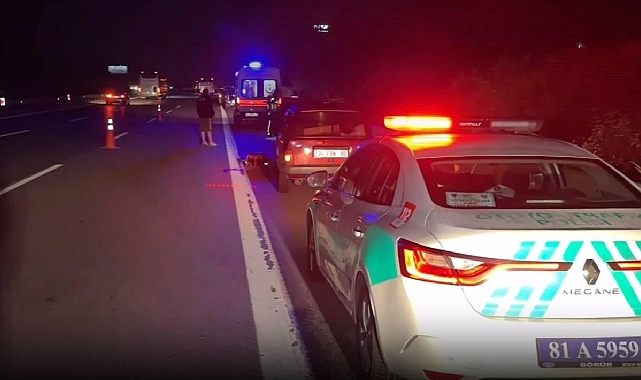 Arıza yapan otomobile tır çarptı: 1 kişi hayatını kaybetti, 3 kişi yaralı