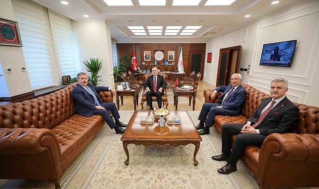 BBP Genel Başkanı Destici'den Bakan Işıkhan'a hayırlı olsun ziyareti