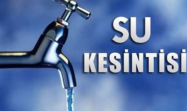 Bursa'da su kesintisi!