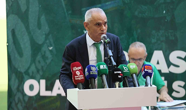 Bursaspor'un yeni başkanı Recep Günay oldu