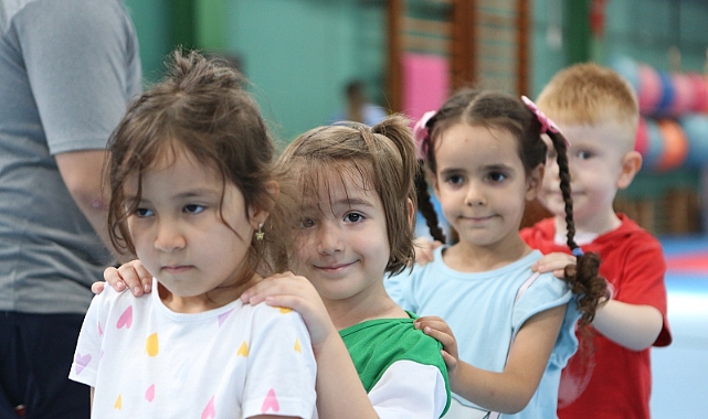 Bursa'da çocuklara sporla iç içe tatil