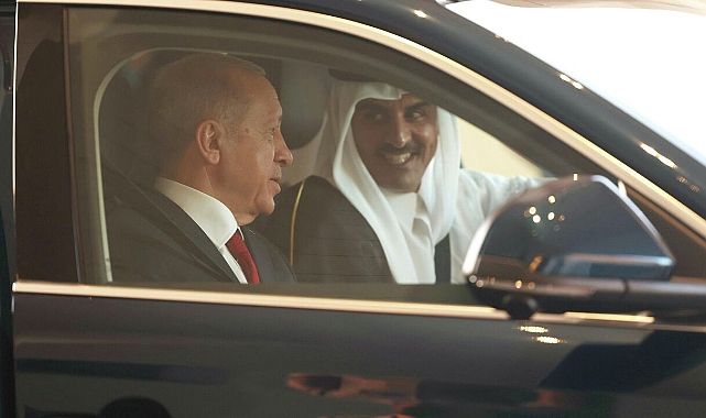 Cumhurbaşkanı Erdoğan, Katar Emiri Al Sani'ye Togg hediye etti