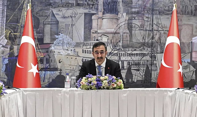 Cumhurbaşkanı Yardımcısı Yılmaz, İstanbul'da iş dünyası temsilcileriyle görüşüyor