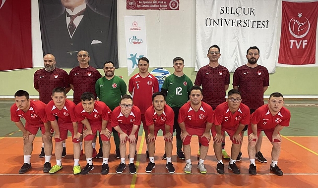Down Sendromlular Futsal Milli Takımı Avrupa şampiyonluğunu ikinci kez yaşamak istiyor