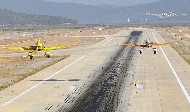 İlk yerli yangın söndürme helikopteri 'Nefes' Rodos'ta