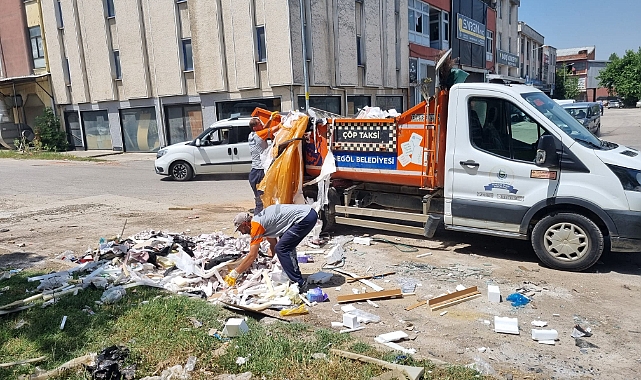 İnegöl'de çevreyi kirletene af yok
