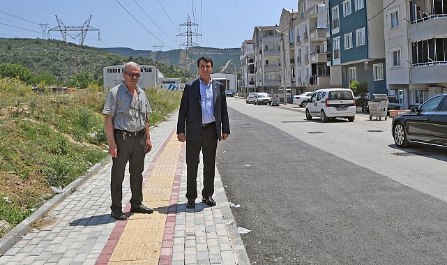Osmangazi'de yollar konforlu