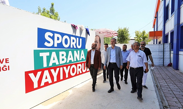 Yaz spor okullarında 2600 öğrenci eğitim alıyor