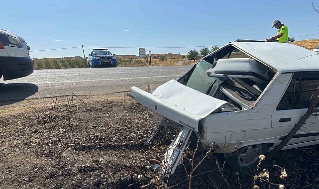 Adıyaman'da trafik kazası: 3 yaralı