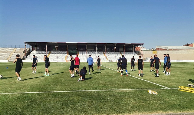 Bandırmaspor, Boluspor maçı öncesi hazırlıklarını sürdürüyor