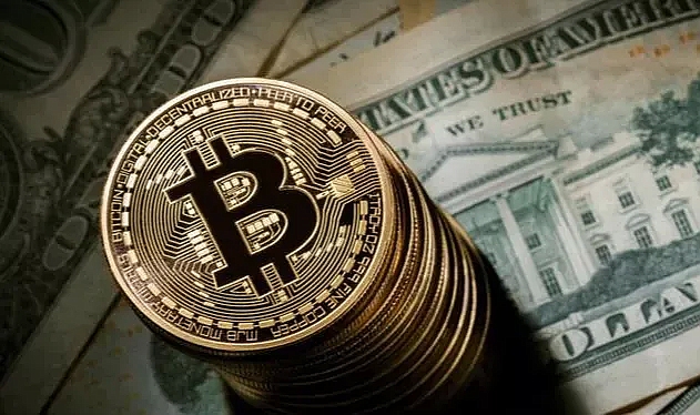 Bitcoin'de sert düşüş