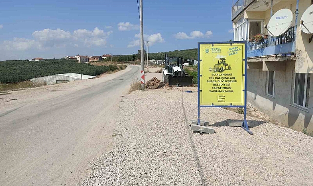Bursa Büyükşehir Belediyesi Mudanya'da aralıksız hizmet veriyore