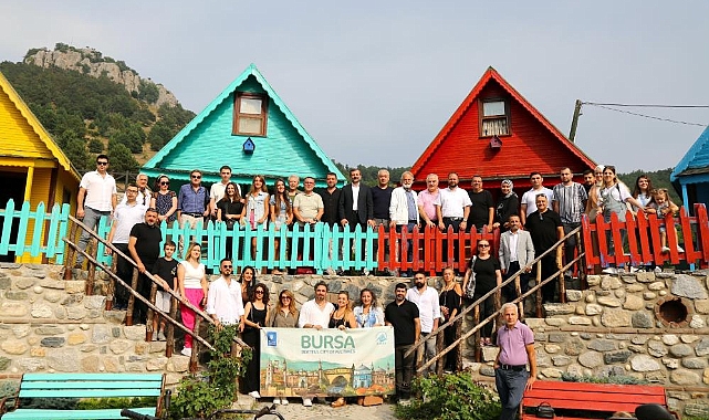 Bursa’da doğa ile iç içe bir park