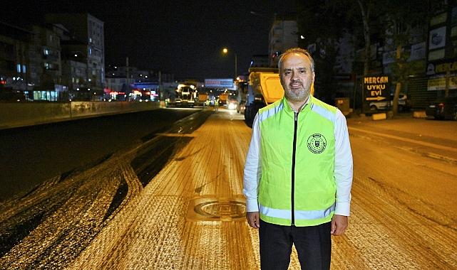 Bursa'nın ana arterleri yenileniyor