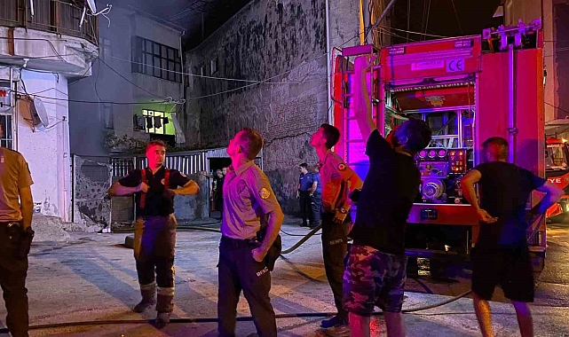 Bursa'da korkutan yangın