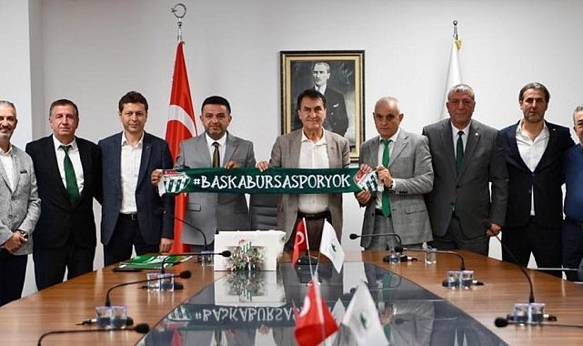 Bursaspor'dan Mustafa Dündar'ı ziyaret
