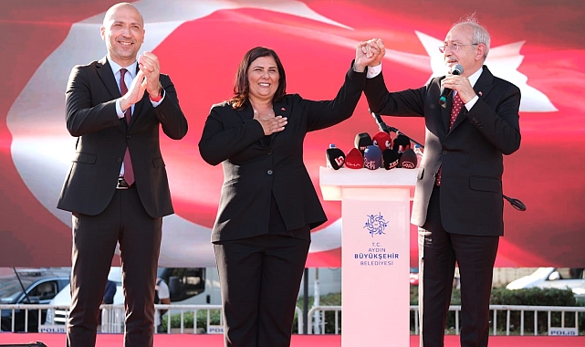 CHP Lideri Kılıçdaroğlu, Aydın Büyükşehir Belediye başkan adayını açıkladı