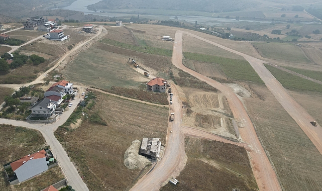 İnegöl Belediyesi Karalar'da yeni cadde ve sokaklar açıyor