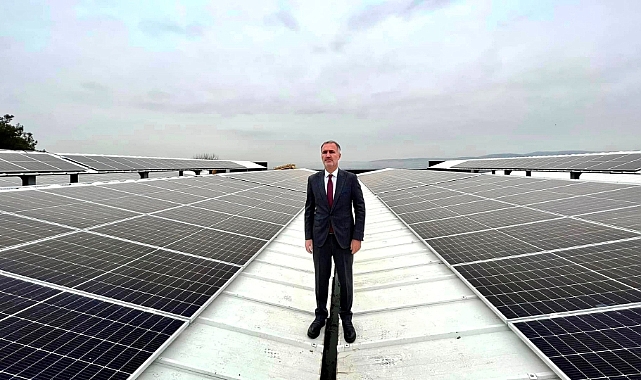 İnegöl'de Enerjisini Güneşten Alan Tesis