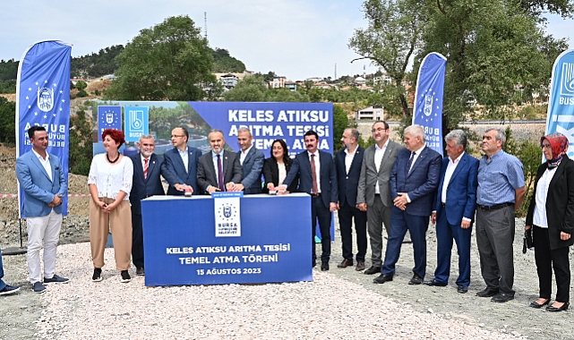 Keles altyapısına dev tesis