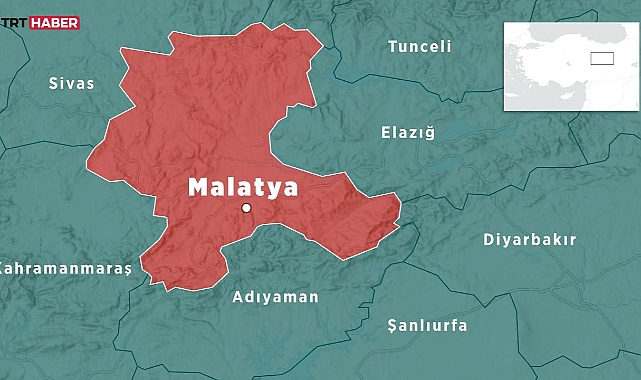 Malatya'da 5 büyüklüğünde deprem . Çevre illerden de hissedildi