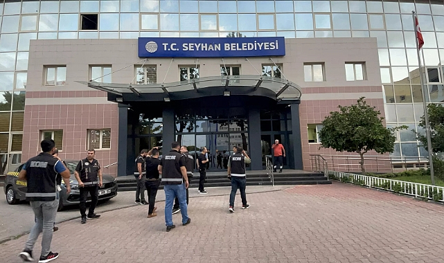 Adana'da Seyhan ve Çukurova belediyelerine yönelik 'rüşvet' operasyonu