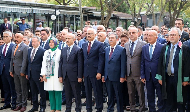 Bursa’da adli yıl törenle açıldı